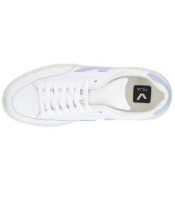 Clearance Veja Baskets V-12 Leather Extra-White/Steel