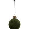 Online House Doctor Boule De Noel Flock Dark Green