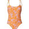 New Xirena Maillot De Bain Une Piece Orion Tropicana Orange