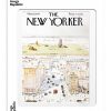 New Image Republic Affiche The New Yorker 07 Steinberg 40 X 50 Cm