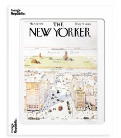 New Image Republic Affiche The New Yorker 07 Steinberg 40 X 50 Cm