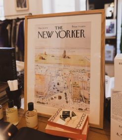 New Image Republic Affiche The New Yorker 07 Steinberg 40 X 50 Cm