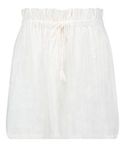 Clearance Maison Saint Julien Jupe Courte Alexandrie Off White