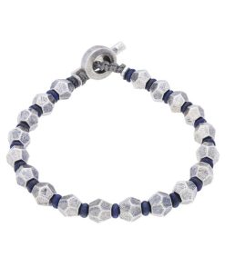 New M.Cohen by Maor Bracelet Axiom A Perles Geometriques Et Lapislazuli