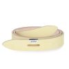 Clearance Isabel Marant Ceinture Lecce En Cuir Suede Light Yellow