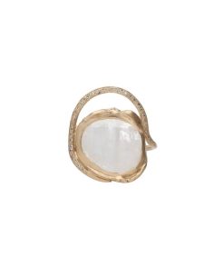 Hot Pascale Monvoisin Bague Gaia Moonstone