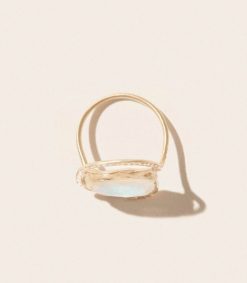 Hot Pascale Monvoisin Bague Gaia Moonstone