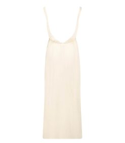 Clearance Maison Saint Julien Robe Longue Palma De Mallorca Cream