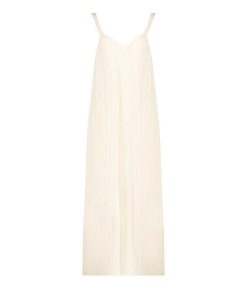 Clearance Maison Saint Julien Robe Longue Palma De Mallorca Cream