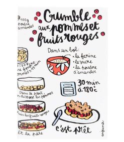 Wholesale Image Republic Carte Recette Crumble Anjuna Boutan