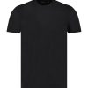 Clearance Majestic Filatures Tee-Shirt Homme Harold Col Rond Manches Courtes Noir