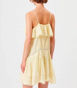 New Marant Étoile Robe Moly Yellow