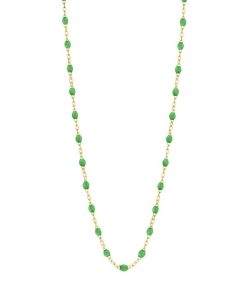 Wholesale Gigi Clozeau Collier Or Jaune Et Perles De Resine 42 Cm