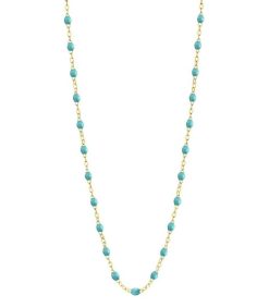 Wholesale Gigi Clozeau Collier Or Jaune Et Perles De Resine 42 Cm