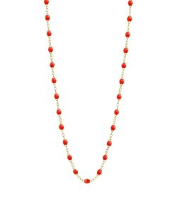 Wholesale Gigi Clozeau Collier Or Jaune Et Perles De Resine 42 Cm