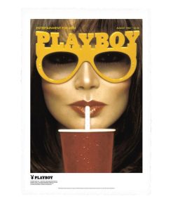 Hot Image Republic Affiche Playboy Couverture Aout 1982 38 X 56 Cm