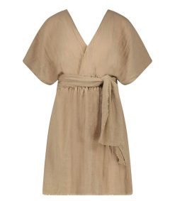 Wholesale Maison Saint Julien Robe Courte Empire Caffe Latte