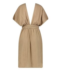 Wholesale Maison Saint Julien Robe Courte Empire Caffe Latte