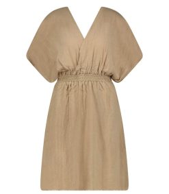 Wholesale Maison Saint Julien Robe Courte Empire Caffe Latte