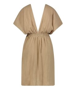 Wholesale Maison Saint Julien Robe Courte Empire Caffe Latte