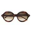 Best Nathalie Blanc Lunettes Violette Ecaille Foncee