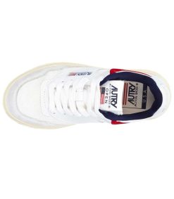 Best Autry Baskets Open Mid Cut White/Usa