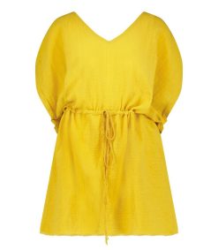 New Maison Saint Julien Robe Courte Alexandrie Gold