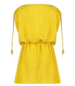 New Maison Saint Julien Robe Courte Alexandrie Gold