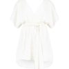 Best Maison Saint Julien Robe Courte Empire Blanche