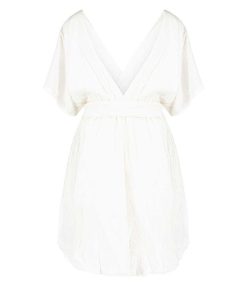 Best Maison Saint Julien Robe Courte Empire Blanche