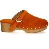 Wholesale Ancient Greek Sandals Sabots Classic Closed Clog Orange