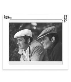 Hot Image Republic Affiche La Galerie "Casquette Delon Belmondo Gam" 40 X 50 Cm