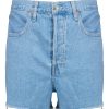 Best Levi's Short Ribcage Bernal Stonewash