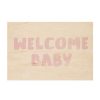 Clearance Woodhi Carte Welcome Baby Rose