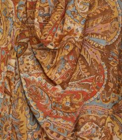 Best Zimmermann Chemisier Sensory Billow Paisley Gold Print