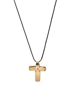 Clearance Catherine Michiels Collier Padres Cross Bronze