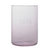 Wholesale Design Letters Verre Favorite Drinking Glass Love Pink