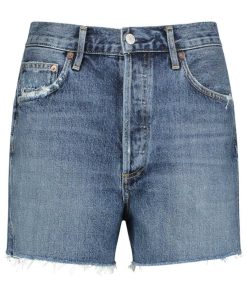 Hot AGOLDE Short En Jean Dee