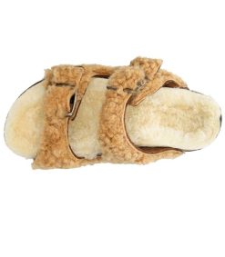 Online Bosabo Sandales Shearling Camel/Champagne