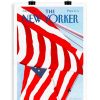 Clearance Image Republic The-New-Yorker 30 Simpson Drapeau 56 X 76 Cm