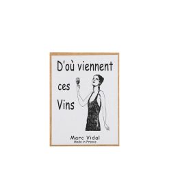 Online Marc Vidal Jeu De Cartes "D'Ou Viennent Ces Vins ?"