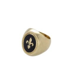 Online Feidt Paris Bague Chevaliere Fleur De Lys