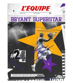 New Plakat Affiche L'Equipe Bryant 50 X 70Cm