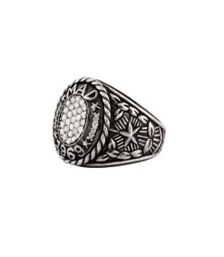 Wholesale De Jaegher Bague Mad 1969 Argent Et Diamants