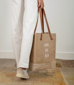 New Apolis Sac Equitable Wine Bag Jane De Boy Natural