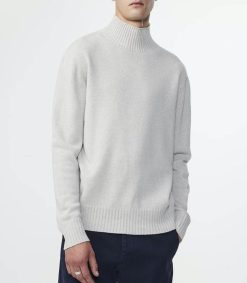 Best NN07 Sweat-Shirt Homme Clark Light Grey