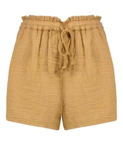 Wholesale Xirena Short Starla En Gaze De Coton Khaki