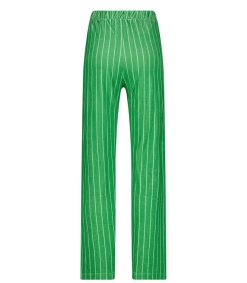 Wholesale Welcome Bob Pantalon Sofia Green Garden Stripes