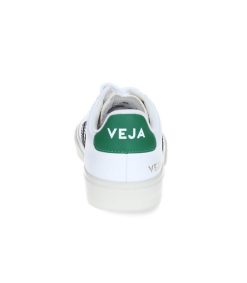 Best Veja Baskets Campo Chromefree Leather White Black Emeraude