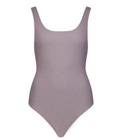 New Anine Bing Maillot De Bain Une Piece Jace Violet